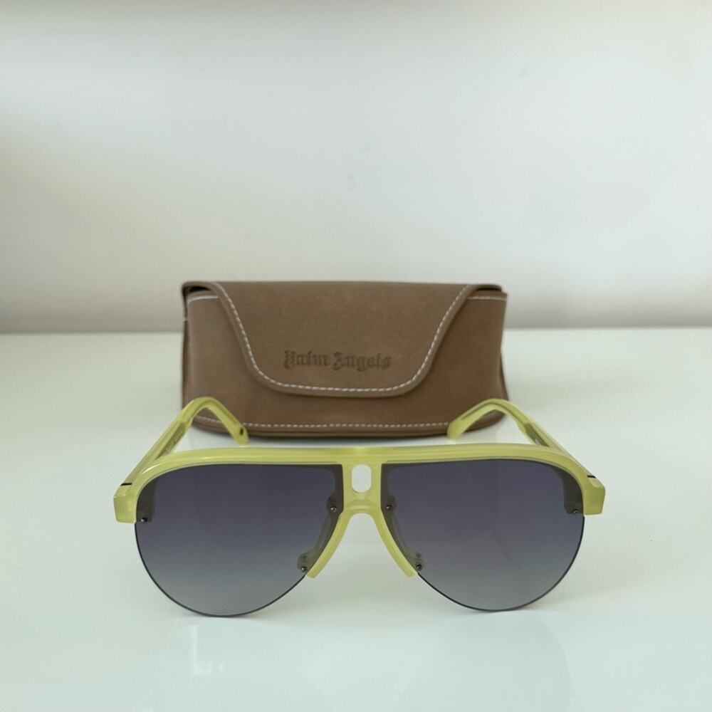 NEW!!! Palm Angels unisex aviator sunglasses PERI10B 1809 Authentic Retail 390$